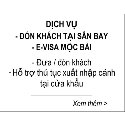 Truy cập nhanh_Đón khách sân bay